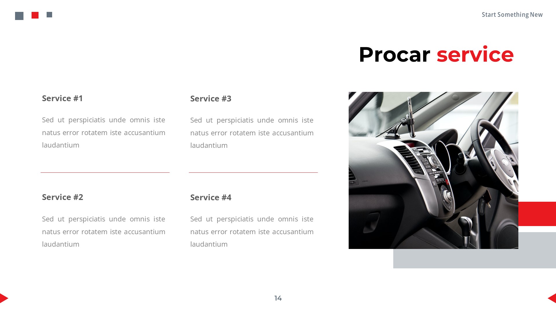 Procar Car vehicle PowerPoint template, Presentation Templates